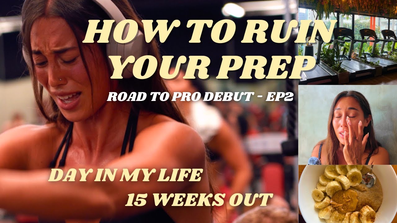 IFBB Fit Model Pro Day In My Life Vlog | 15 Weeks Out + How to Enjoy Prep (Road to Pro Debut EP.2)