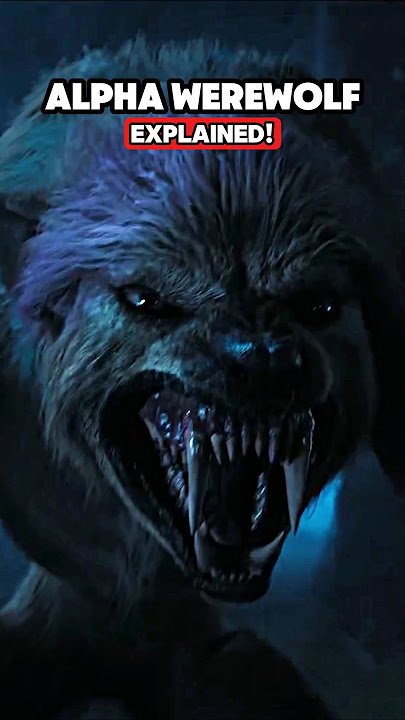 Wednesday Alpha Werewolf EXPLAINED‼️