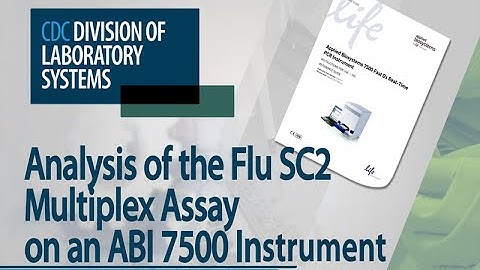 Analysis of the Flu SC2 Multiplex Assay Template