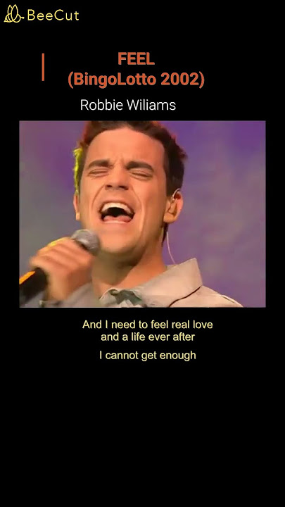 Feel (Robbie Williams Italie BingoLotto 2002)