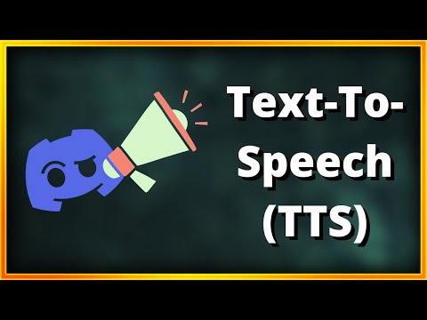 Преобразование текста в речь (TTS) в Discord