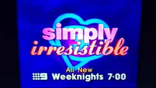 Simply Irresistible Channel Nine Promo 1995 Mega Rare