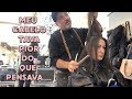 CORTEI O CABELO E ALISEI DEPOIS DE ANOS! Duda Fernandes