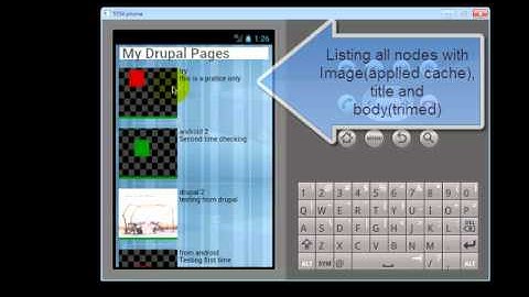 Android and Drupal connectivity
