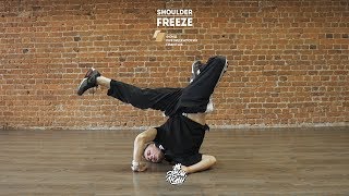 43. Shoulder (Freeze) | Видео уроки брейк данс от "Своих Людей"