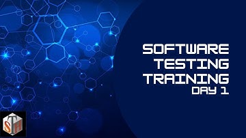 Day 1 - Software Testing Training | QA Training | Software Testing Course