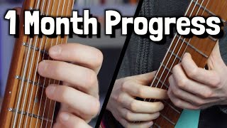 1 Month of Touch Guitar Progress