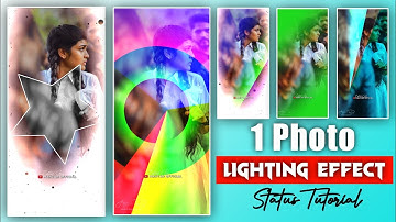 Khortha Sad Status Video Editing 🥀 1 Photo Lighting Effect 🥀 Alight Motion Video Editing