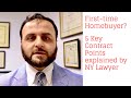 First Time Home Buyer in NY? Real Estate Lawyer Explains 5 Key Contract Issues