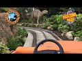 Dinosaur tour co on ride at paultons park home of peppa pig world oct 2020 4k