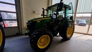 John Deere 5100M 100 HP Tractor  Visual Review