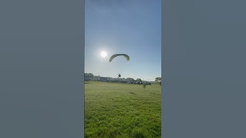One of those smooth morning flights #paramotor #flying #paramotoring#aviation