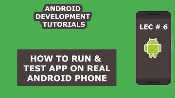 How To Run and Test App On Real Android Phone | 06 | Android Development Tutorial for Beginners