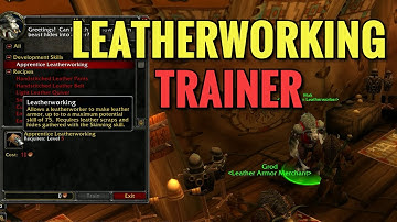 Thunder Bluff Leatherworking Trainer Location (WoW Classic)
