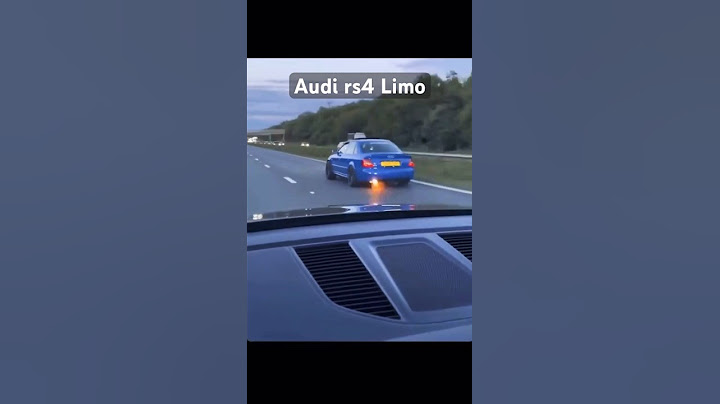 Audi rs4 Limo #accelaration #exhaust #sound #audi #rs4 #rs4limo