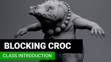 Croc: Blocking The Model In Maya (Overview)