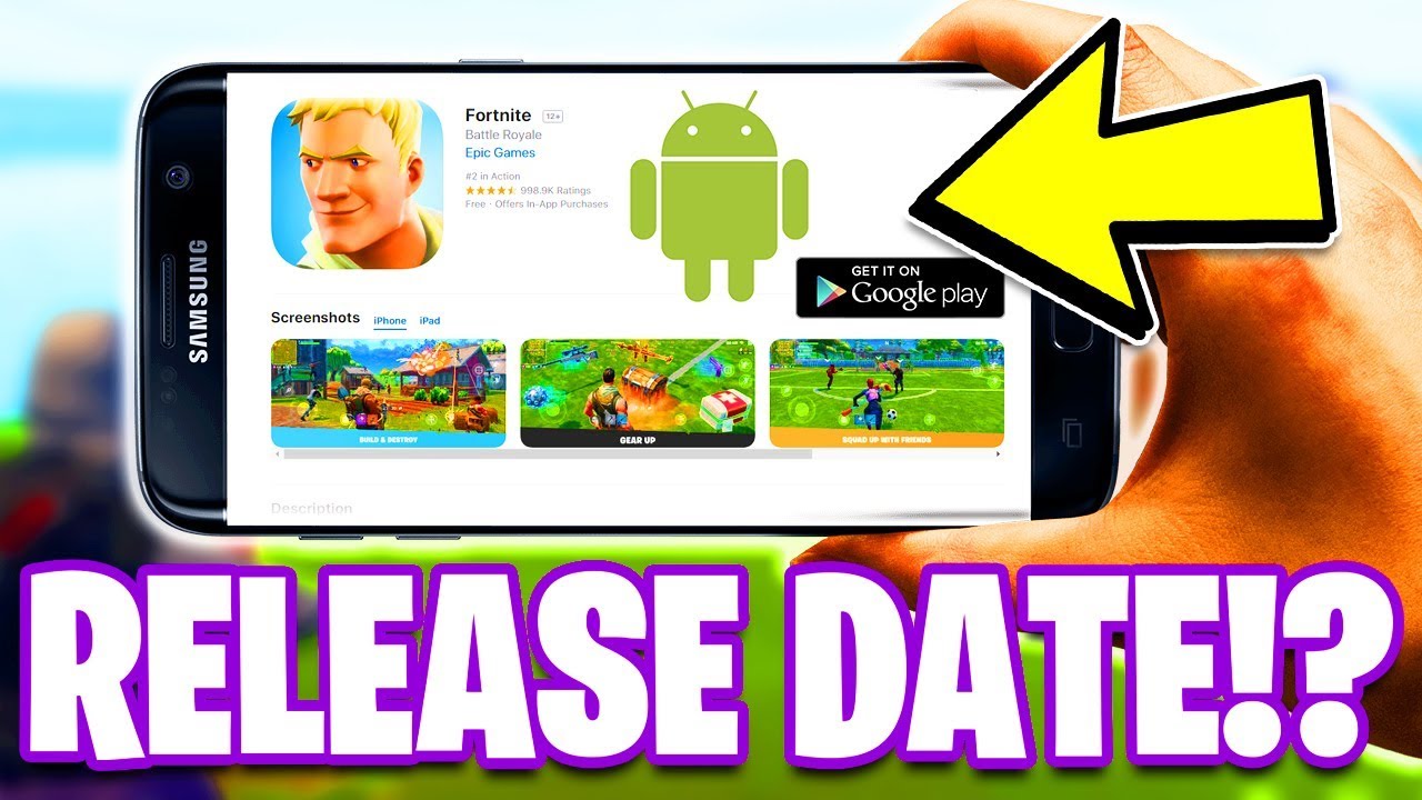 Fortnite Mobile Android Download Release Date Info Fortnite Season 4 Youtube