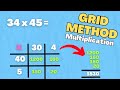 Understanding the Grid Method for Multiplication