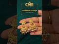 👑Royal Chandbali Earrings with Lakshmi Devi Motif & Vibrant Pachi Stonework.#cmrjewellers #earrings