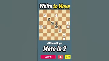 Discover The Secret Mate in 2! #matein2 #chesspuzzle #mateintwo