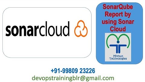 Sonar Cloud - Mithun Technologies - 9980923226