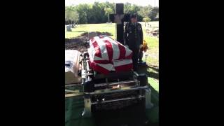 Homer Dwight Coombs military honors 19 October 2011