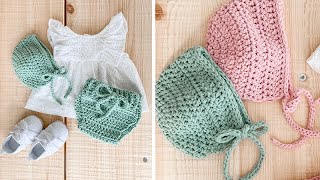 Crochet Vintage Baby Bonnet by Sewrella 42,678 views 4 years ago 12 minutes, 13 seconds