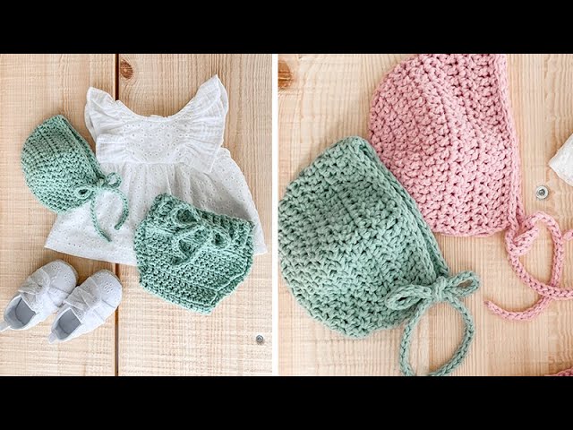 Crochet Vintage Baby Bonnet Youtube