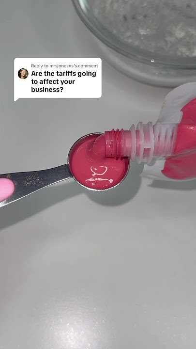 I might have to increase the prices of my glosses 🥲 #lipgloss #shorts