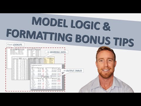 Excel Model Formatting Logic (BONUS TIPS INCLUDED)