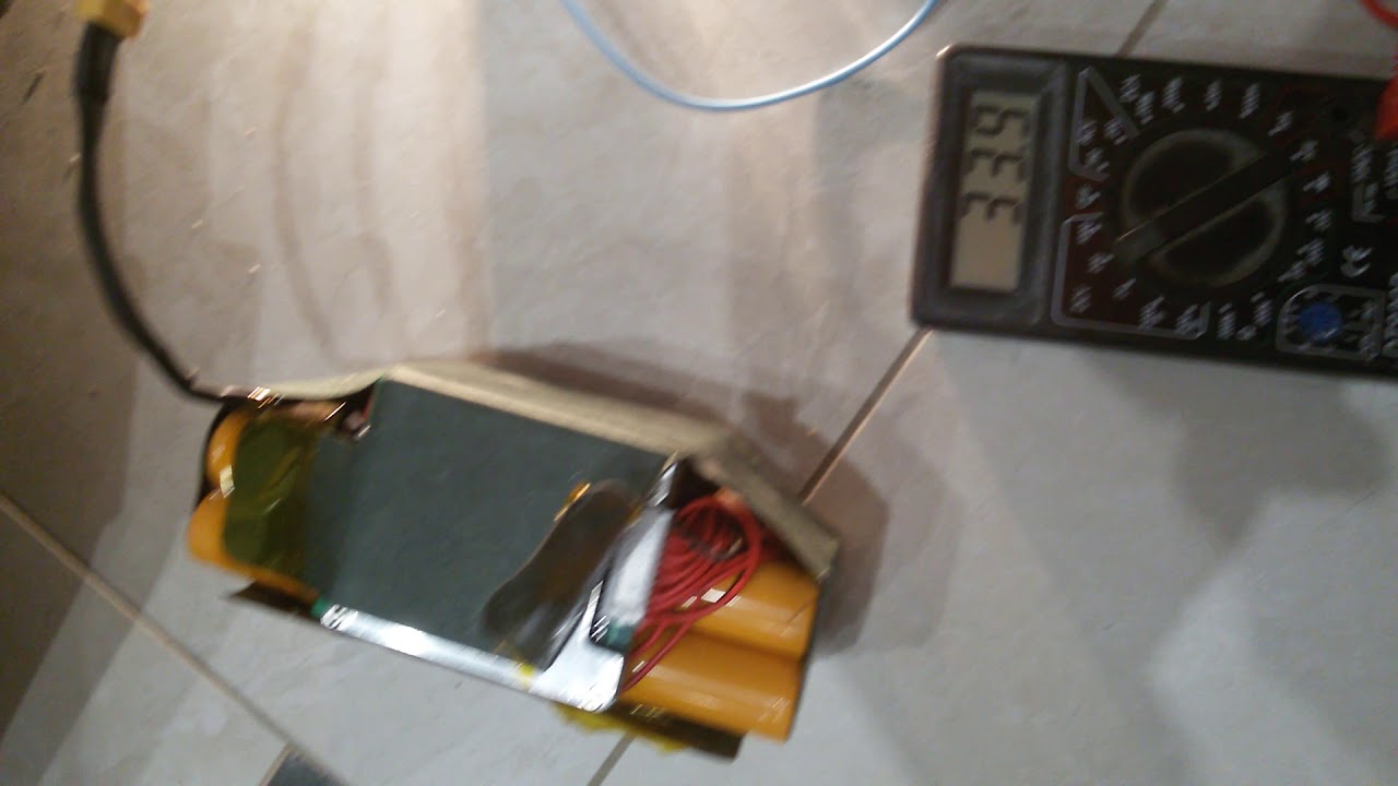 Восстановления аккумулятора от героскутера, тест. - YouTube