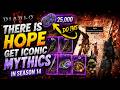 NEW TRICK TO GET MYTHICS! THERE IS HOPE HOW TO GET ICONIC MYTHICS in Season 14