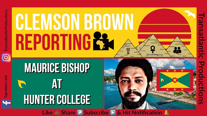 Maurice Bishop At Hunter College June 5 1983