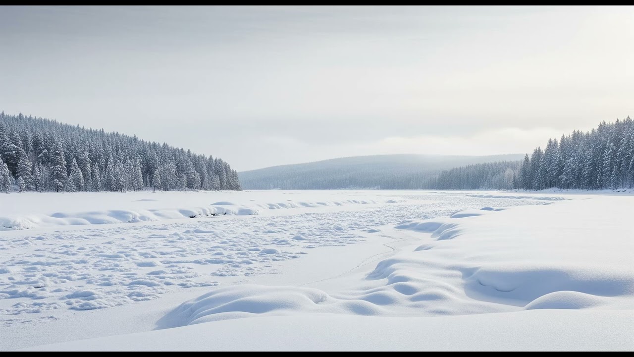 Deep Sleep in a Snowy Forest | 6 Hours of Winter Ambience