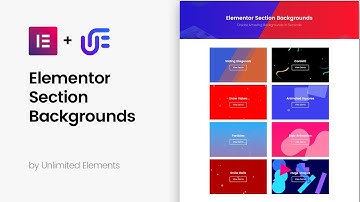 Elementor Section Backgrounds