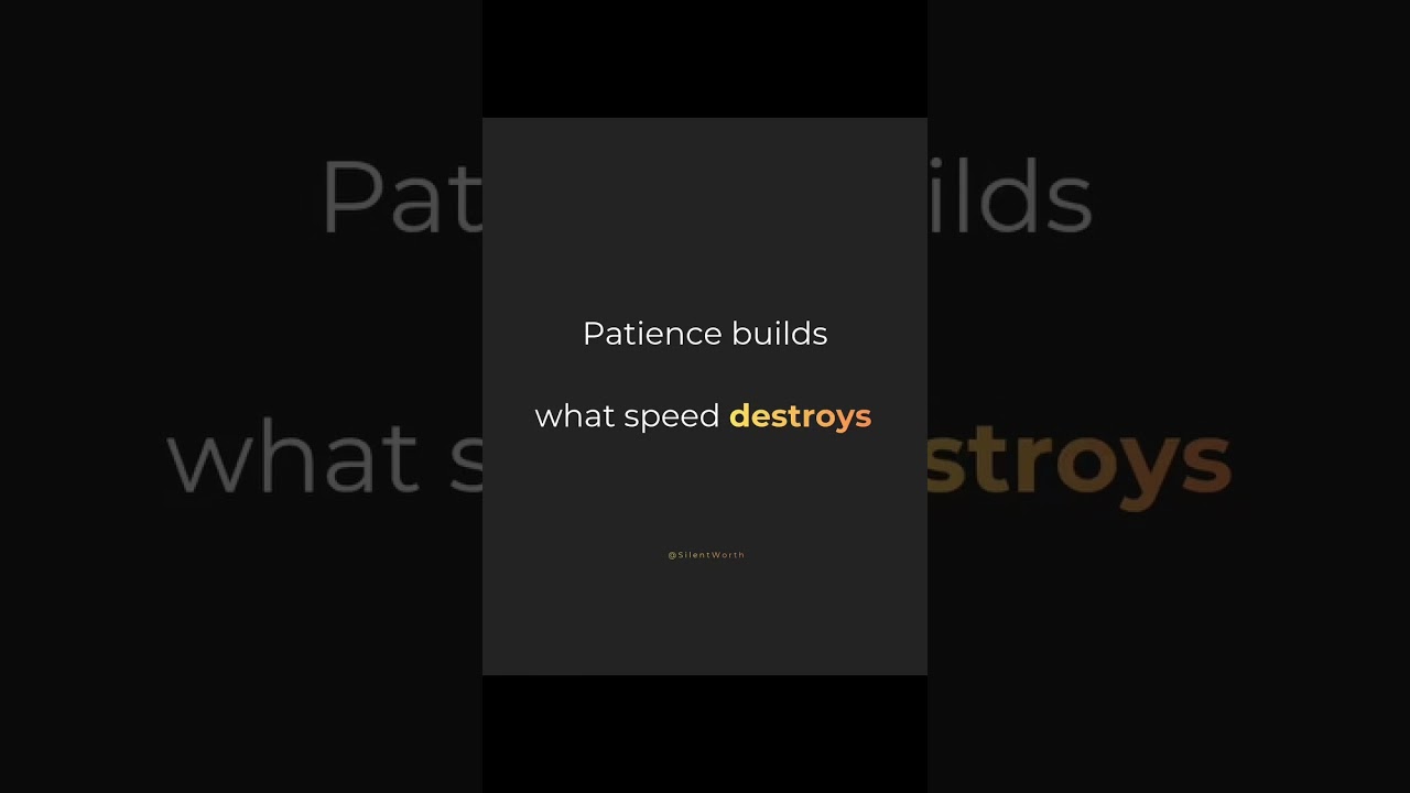 Slow growth is strong growth. 