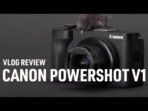 Canon Powershot V1 キヤノン VLOG Vlogging with the Canon PowerShot V1 - YouTube