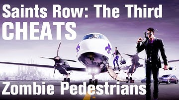 Saints Row 3 Cheats: Zombie Pedestrians