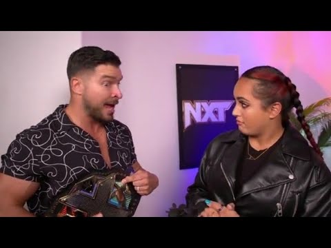 WWE NXT 7/23/2024 - Ava Raine Confirms That Ethan Page Will Defend His