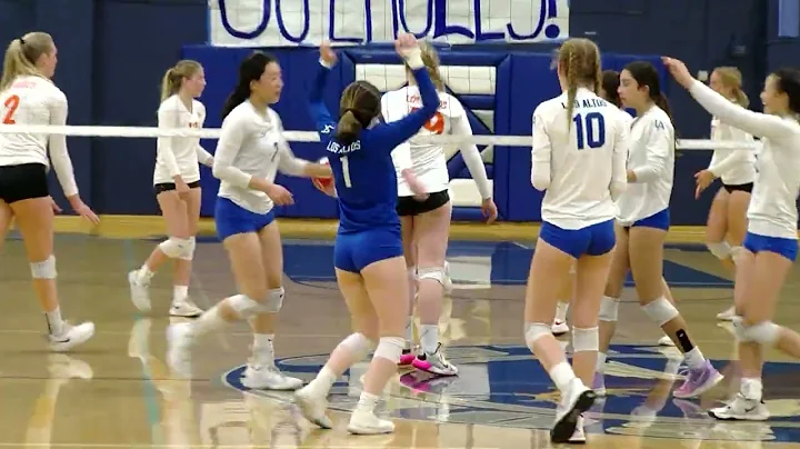 Los Gatos at Los Altos Girls Volleyball 10.25.22
