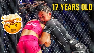 17-Year-Old MMA PRODIGY Victoria Lee's INCREDIBLE Highlights 🤯