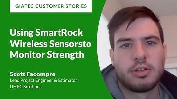 Using SmartRock Wireless Sensors to Monitor Strength with Scott Facompre of UHPC Solutions