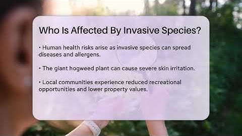 Who Is Affected By Invasive Species? - Ecosystem Essentials