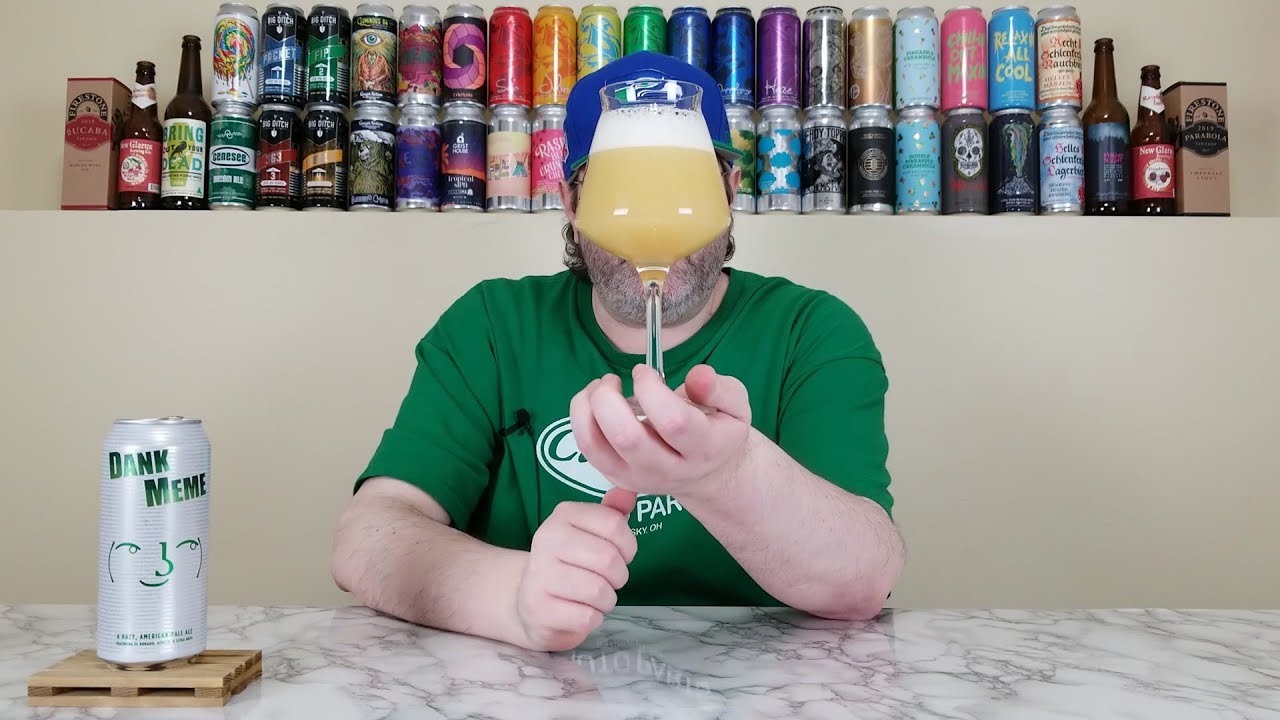 Dank Meme (American Pale Ale) Triptych Brewing Beer Review 1256 YouTube