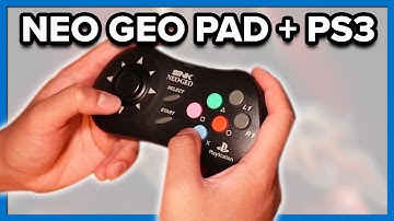 Testing the NeoGeo Pad 2 on PS3 via Brook Adapter