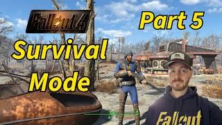 Lets Play Fallout 4: Survival Mode - Part 5 - MythRainDear Plays and Survives!