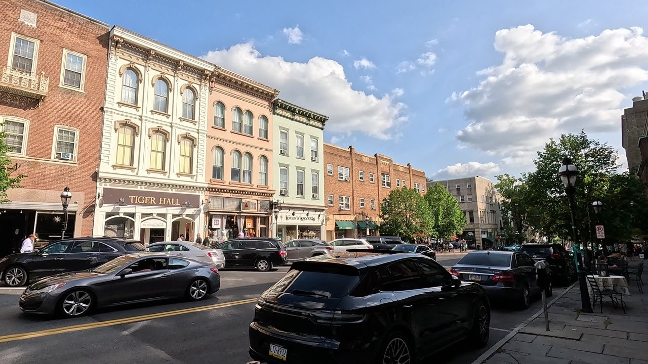 ⁴ᴷ⁶⁰ Walking tour of downtown Bethlehem, Pennsylvania