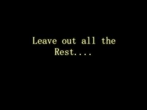 Leave out all the rest by Linkin Park Lyrics