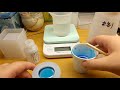 ゆっくりレジン　2液性レジンやったよ！