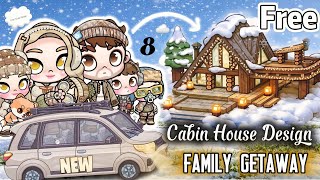 Download Lagu FREE Cozy Cabin HOUSE ⛰️For FAMILY of 8 Design AVATAR WORLD 🪵 Family Getaway in a Mountain Cabin 🛖 MP3